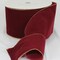 The Ribbon People Burgundy Red and Gold Wired Craft Ribbon 5" x 50 yards
